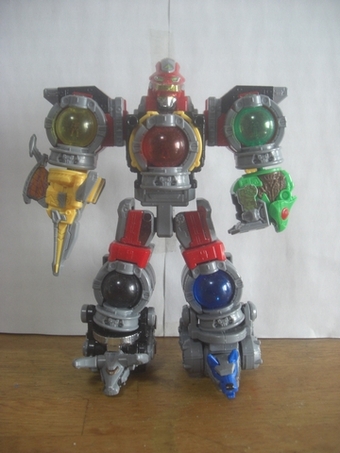 ミニプラ　キュータマ合体シリーズ01　キュウレンオー