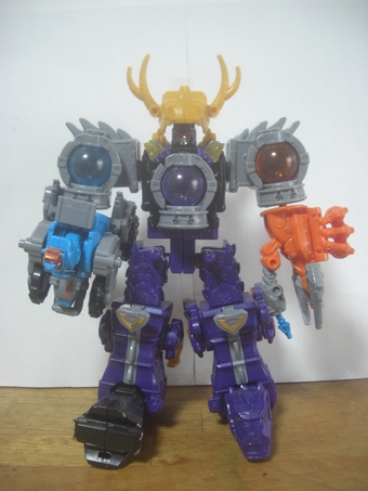 ミニプラ　キュータマ合体シリーズ03　リュウテイオー