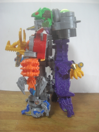 ミニプラ　キュータマ合体シリーズ03　リュウテイオー