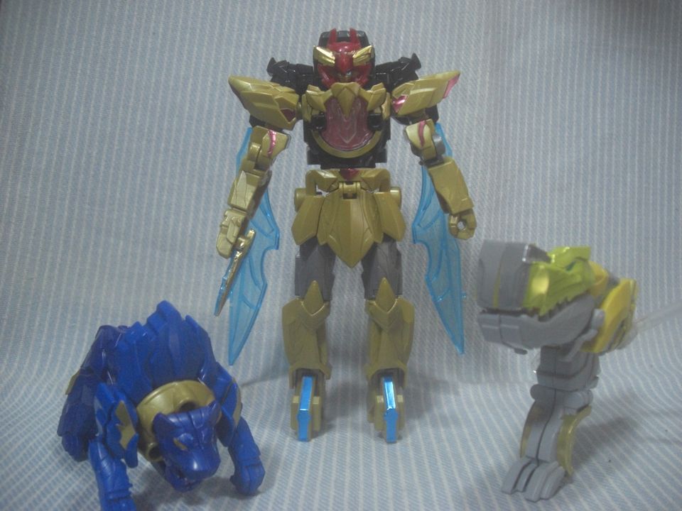 ミニプラ ナンバーワン合体シリーズ01 テガソード&レオンバスター50&ティラノハンマー50セット