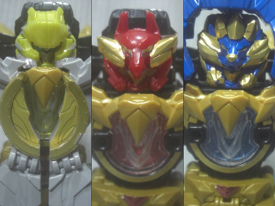 ミニプラ ナンバーワン合体シリーズ01 テガソード&レオンバスター50&ティラノハンマー50